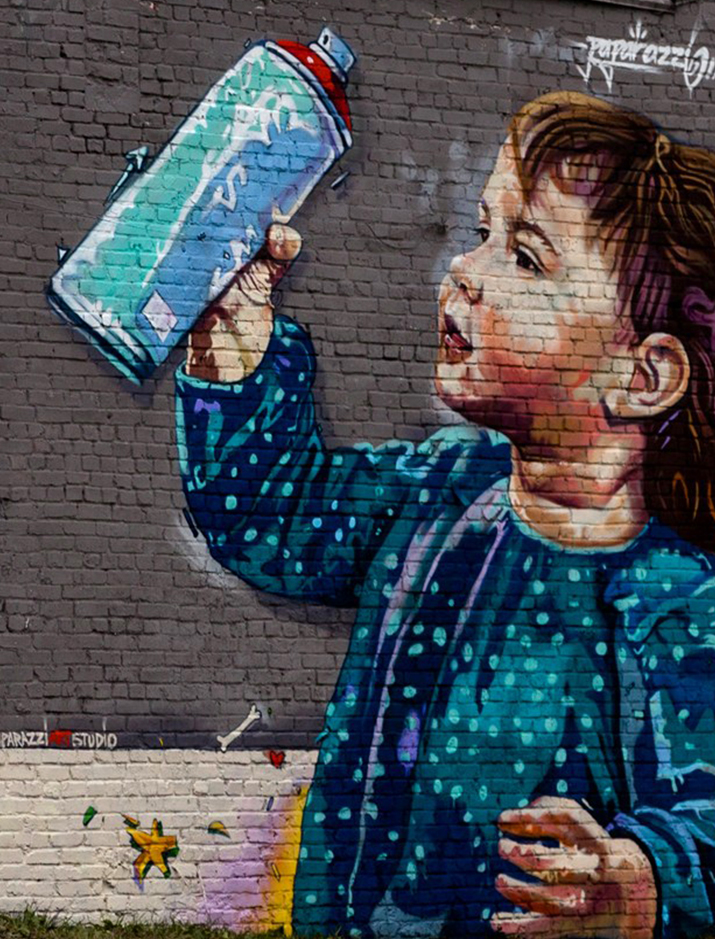 Wild Child Paparazzi art studio 2018